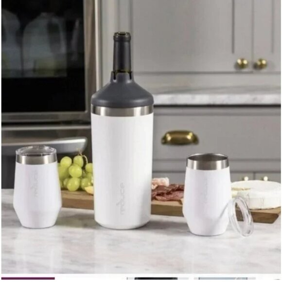 Wine Bottle Cooler NEW in box with tag. Giftable - Picture 5 of 12